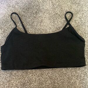 Black Sports Bra